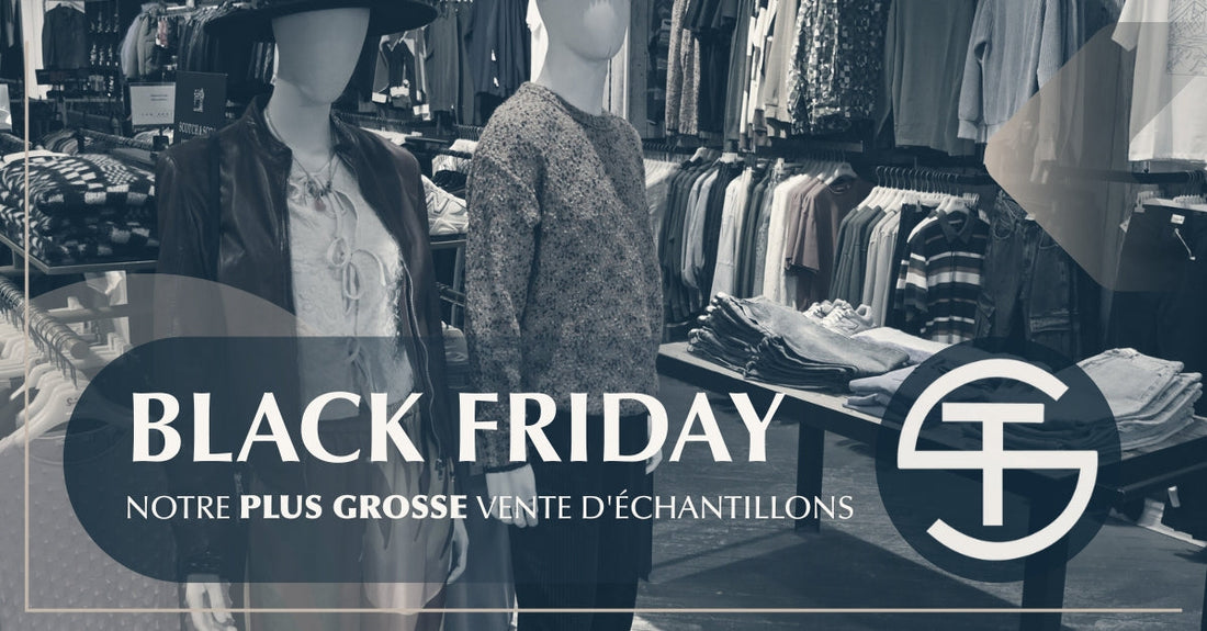 Black Friday chez SurplusTrends : la vente d’échantillons la plus attendue de l’année