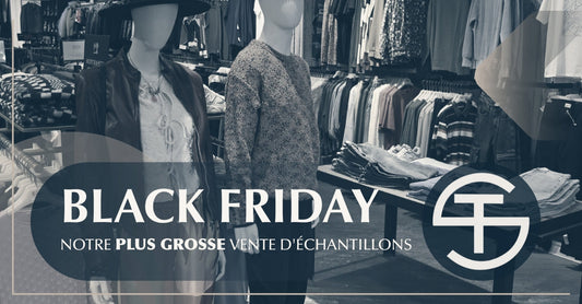 Black Friday chez SurplusTrends : la vente d’échantillons la plus attendue de l’année