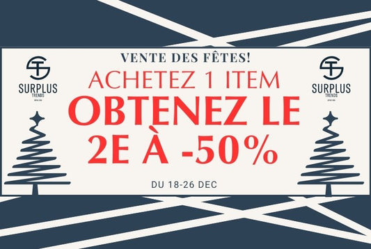C’est déjà Noël chez Surplus Trends ! 🎅🏻